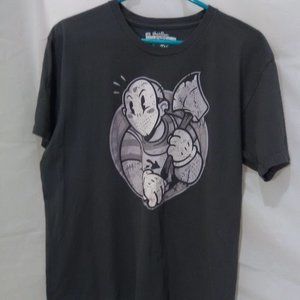Threadless Horror 2 Nightmare Men's Short Sleeve T-shirts Color Gray Siz…